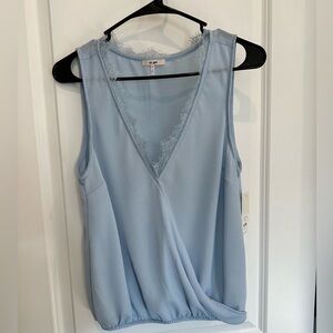 Light Blue Sleeveless Top